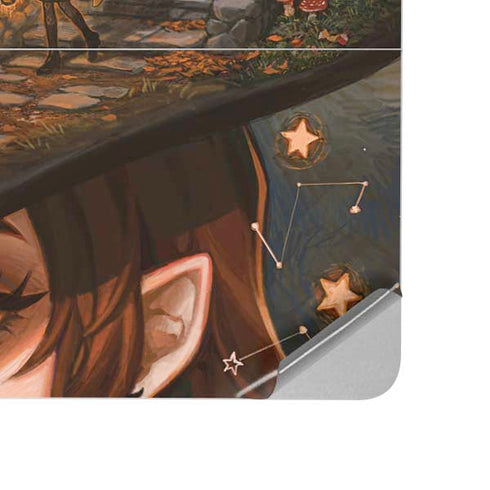 Halloween Pumpkin Witch with Fox by Ivy Dolamore Surface Laptop Studio Skin